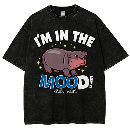 I'm In The MOOd Deng Vintage Distressed T-shirt