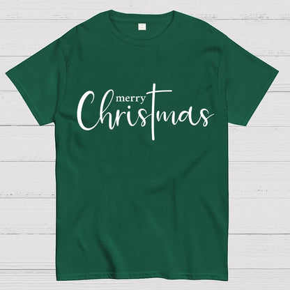 Merry Christmas .Christmas Cross Geek T-Shirt