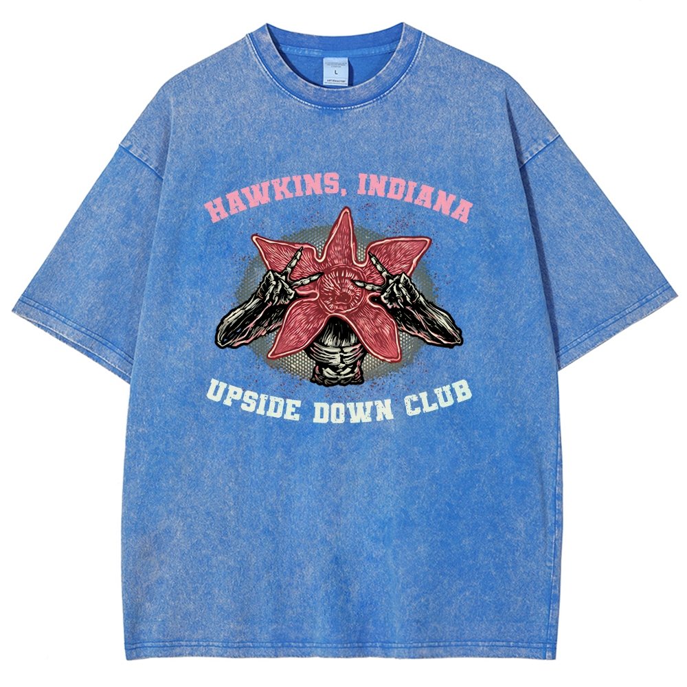 Upside Down Club Vintage Distressed T-shirt