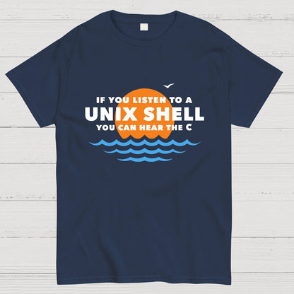 Unix Shell Geeky T-Shirt