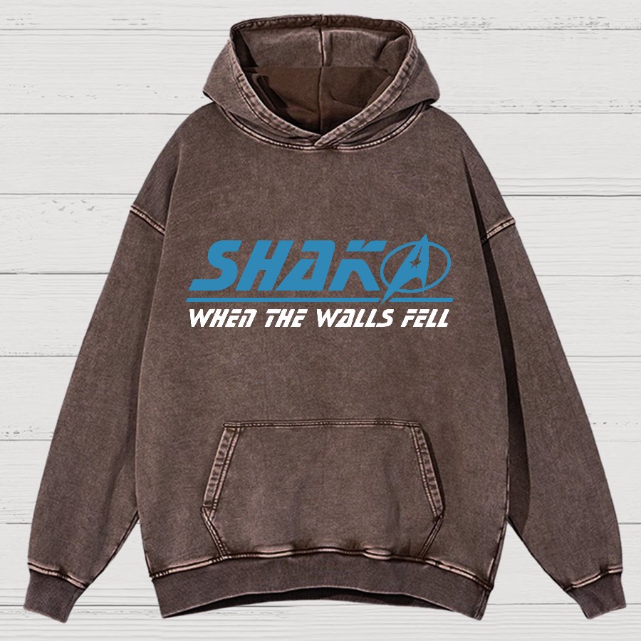 Shaka Hike Vintage Distressed Hoodie
