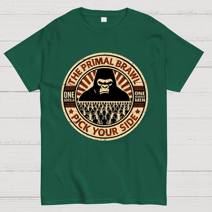 100 Men vs 1 Gorilla Geek T-Shirt