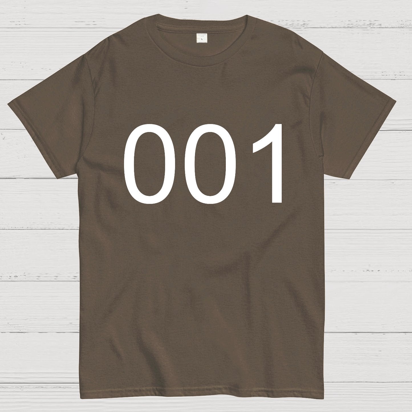 Number 001 Game Movie Geek T-Shirt