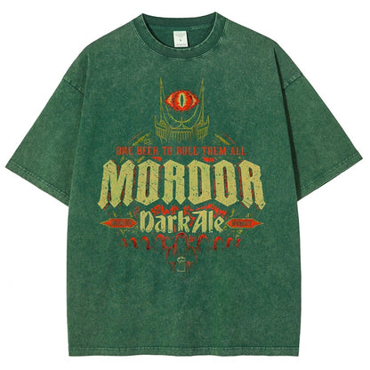 A Glass Of Beer Can Cure All Diseases Vintage Distressed T-shirt