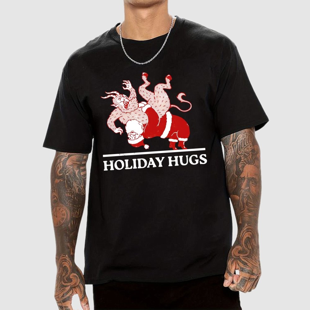 Holiday Hugs Geek T-Shirt