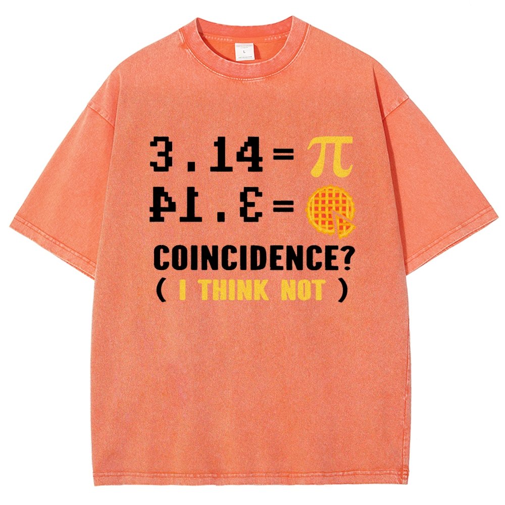 3.14 = pi coincidence (i think not) Vintage Distressed T-shirt