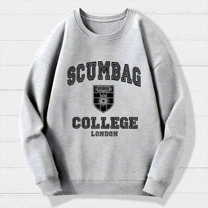 Scumbag College Geek Cotton Sweatshirt 2511001404
