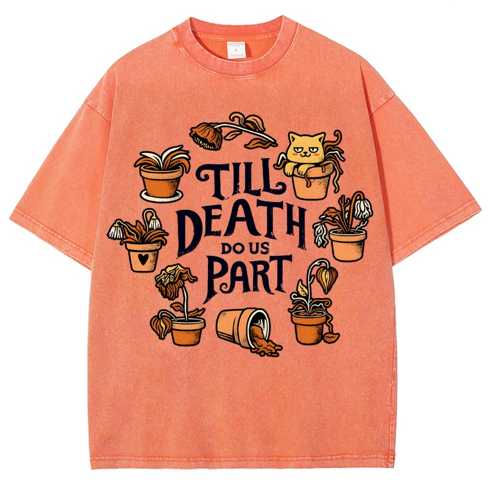 Plant Killer Love Vintage Distressed T-shirt