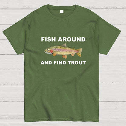 Fish Around Geek T-Shirt
