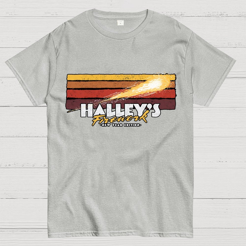 Halley's Firework Geek T-Shirt