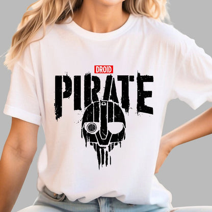 Droid Pirate Geek T-Shirt