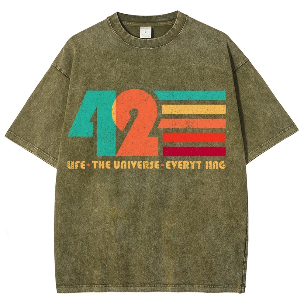 The Answer Is 42 Vintage Distressed T-shirt