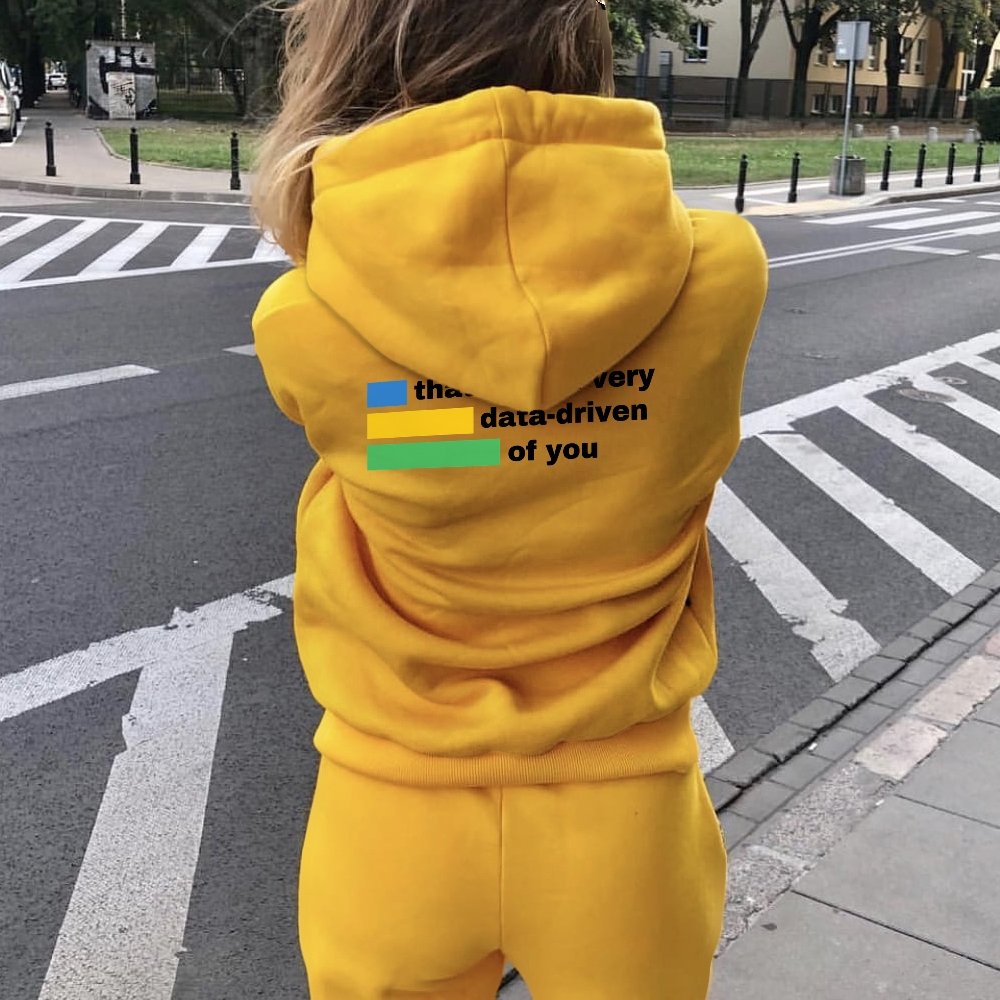 That Wasn't Very Info - Driven of You  Printed Back Unisex Cotton Hoodie