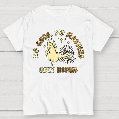 No Gods, No Masters Geek T-Shirt