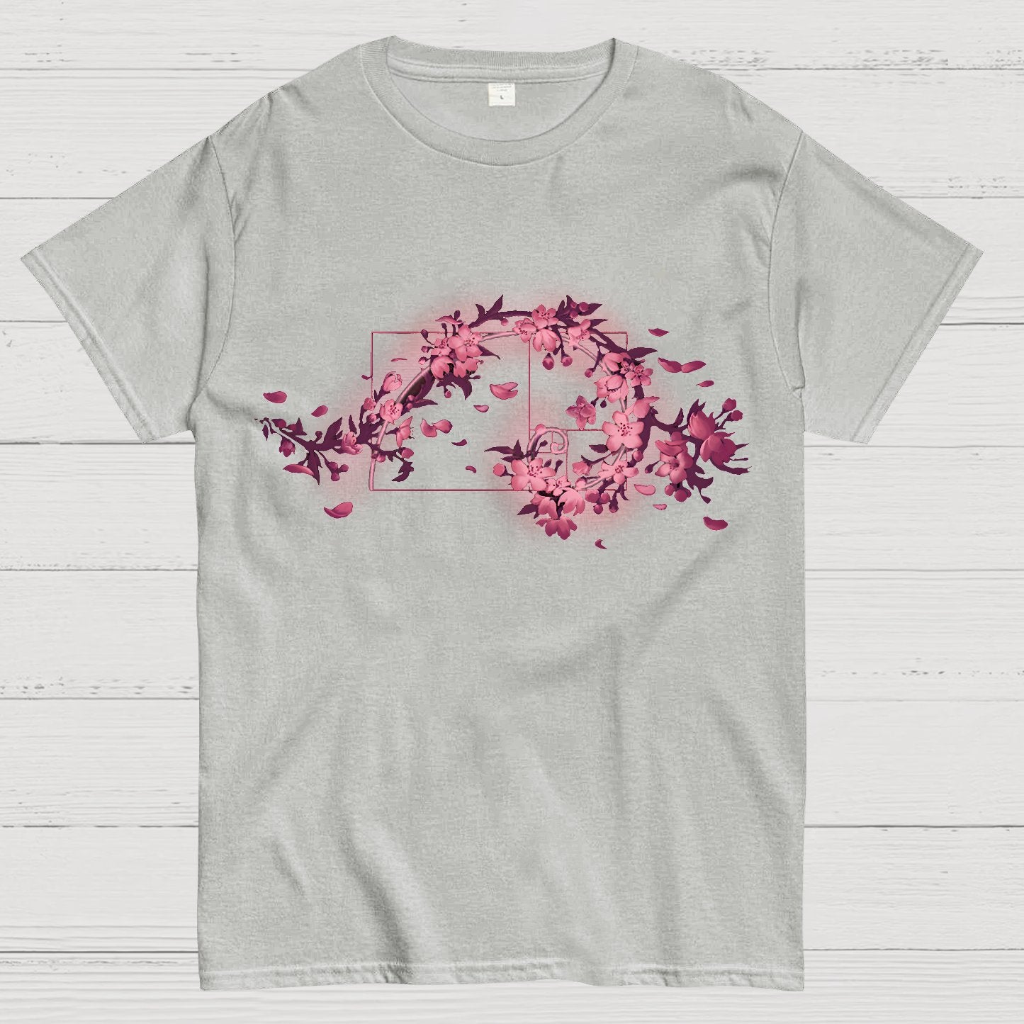 Golden Sakura Season Geek T-Shirt