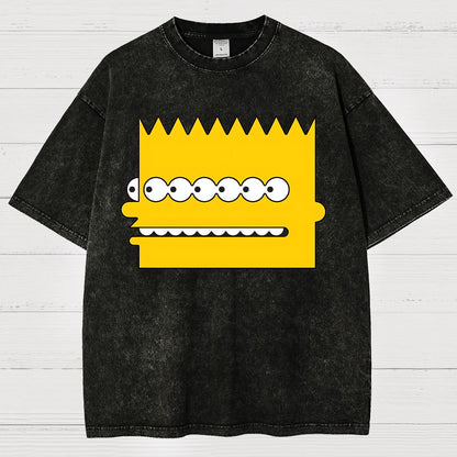 Multi Multi Funny Nerd Vintage Distressed T-shirt