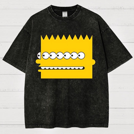 Multi Multi Funny Nerd Vintage Distressed T-shirt