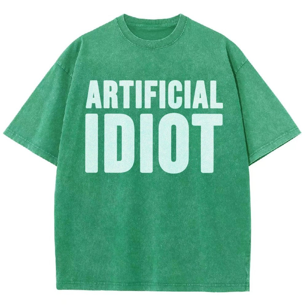 Artificial Idiot Vintage Distressed T-shirt