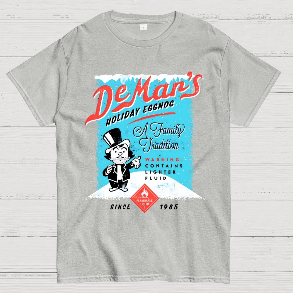 Charles DeMar's Eggnog with Lighter Fluid Geek T-Shirt