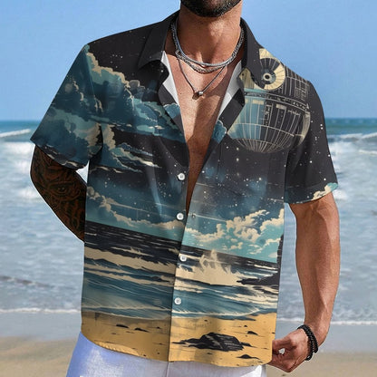 Space war Geek Hawaiian Shirt