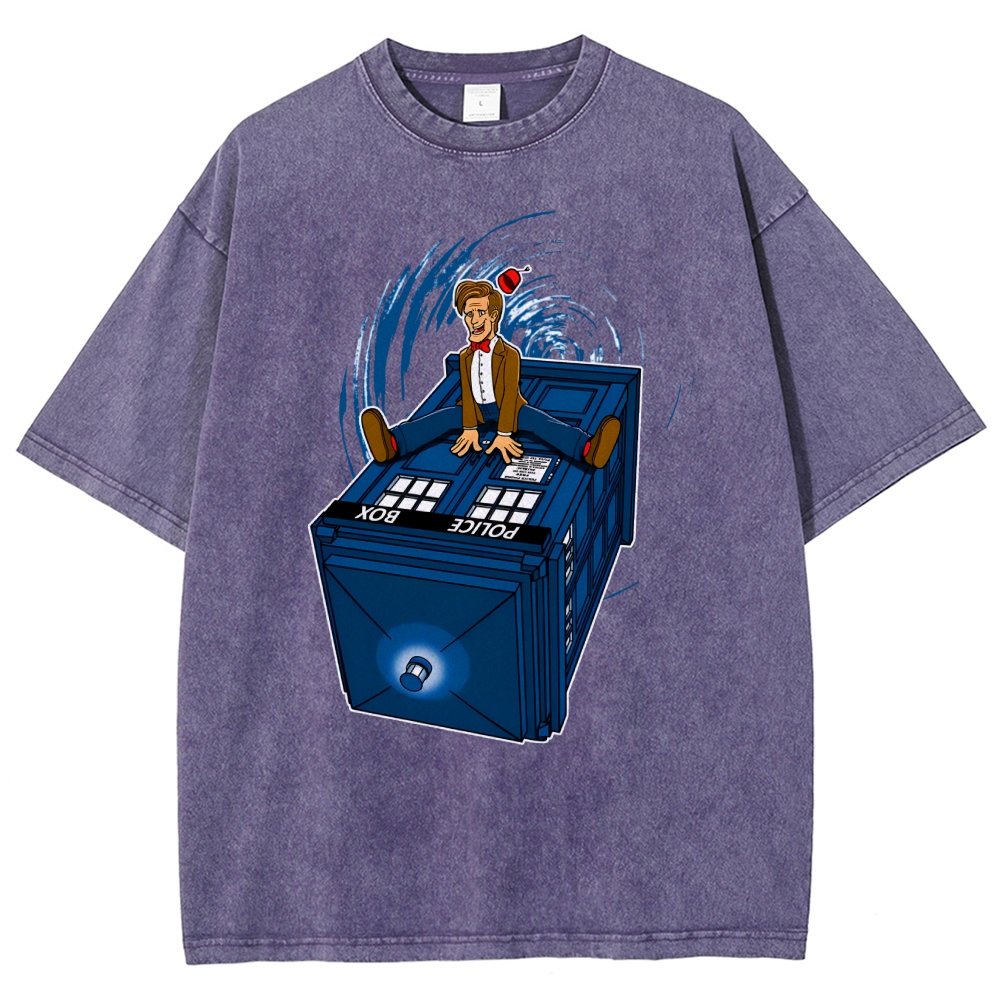 How I Learned To Love The Time Machine Vintage Distressed T-shirt