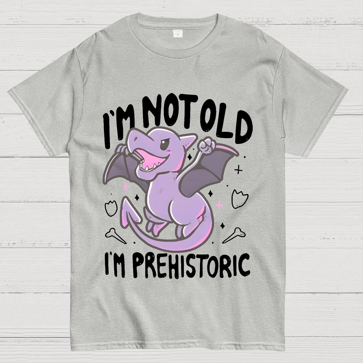 I'm Not Old I Am Prehistoric Geek T-Shirt