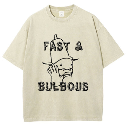Fast & Bulbous Vintage Distressed T-shirt