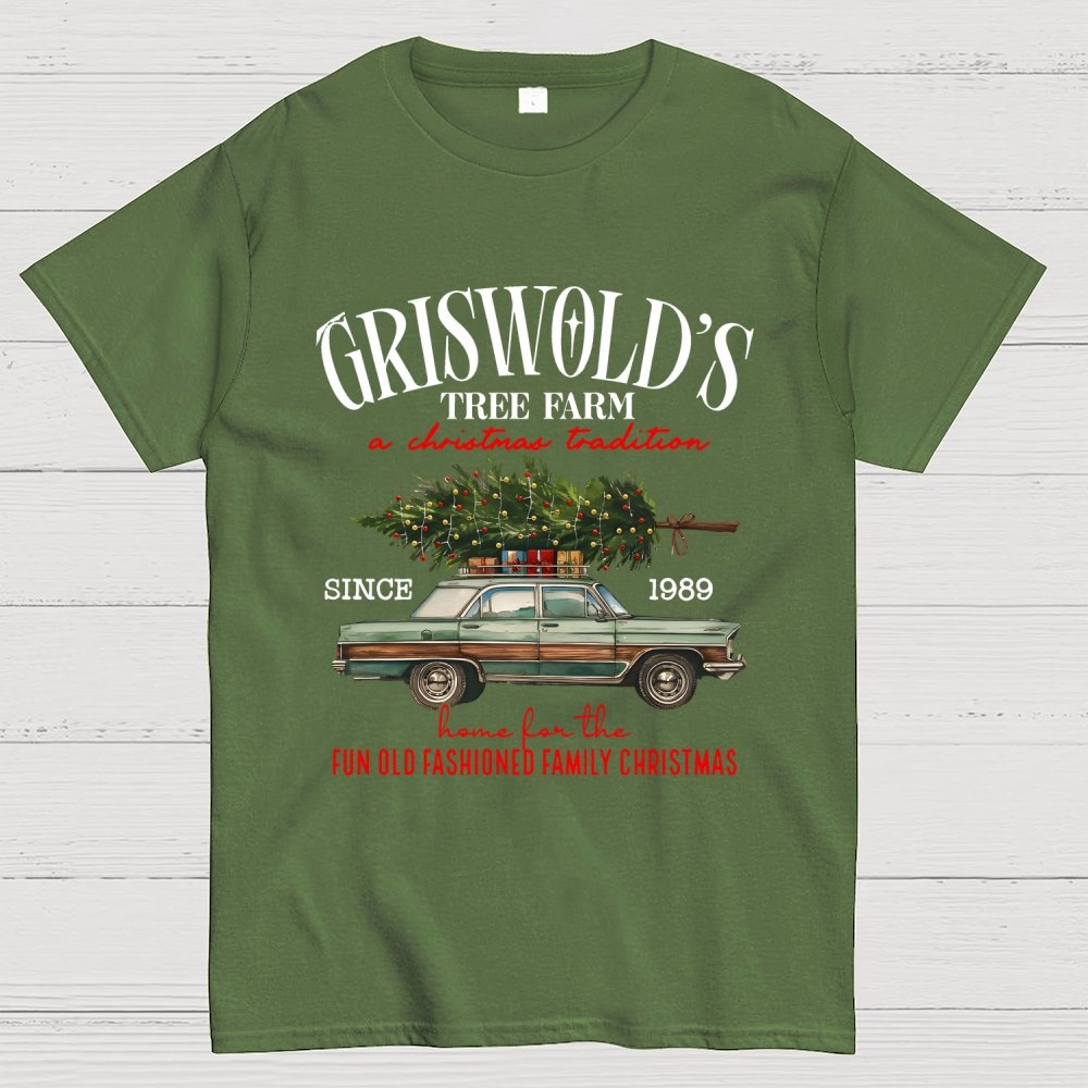 Holiday Tree Farm Geek T-Shirt