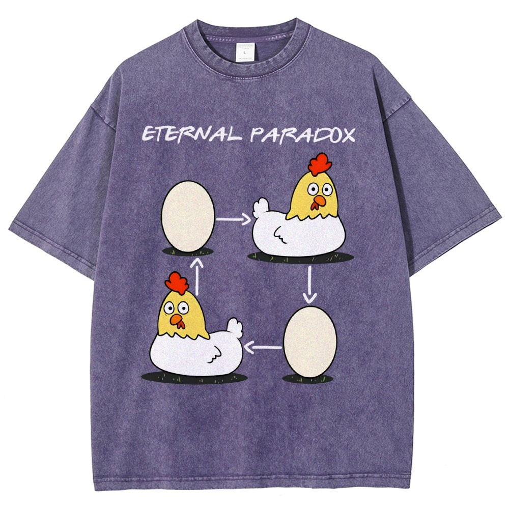 Eternal Paradox Vintage Distressed T-shirt