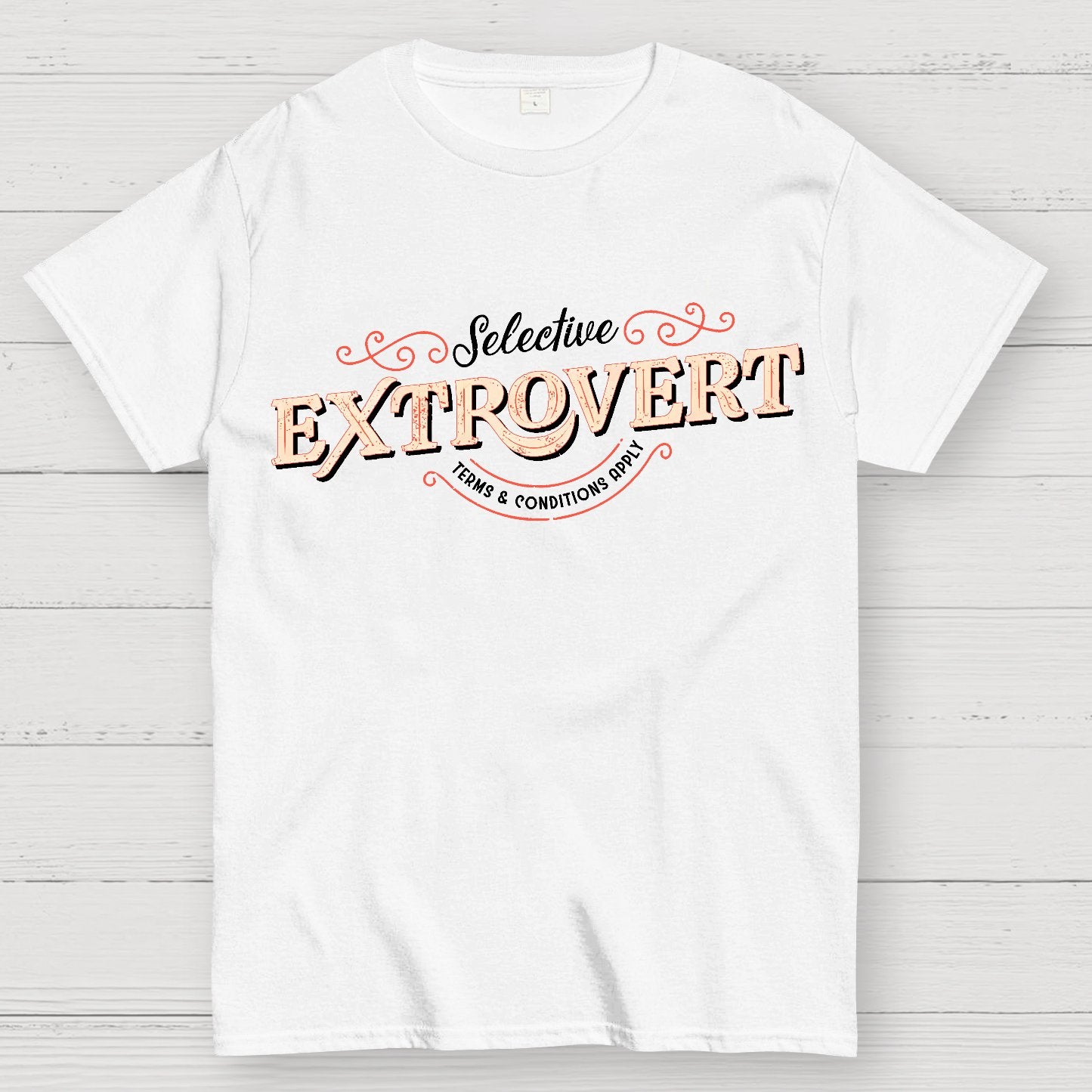 Selective Extrovert Geek T-Shirt