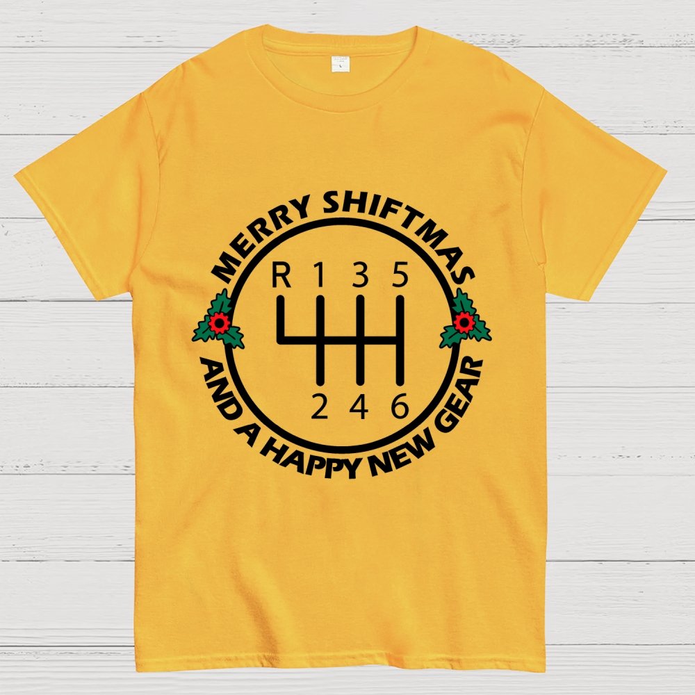 Merry Shiftmas And A Happy New Gear Geek T-Shirt