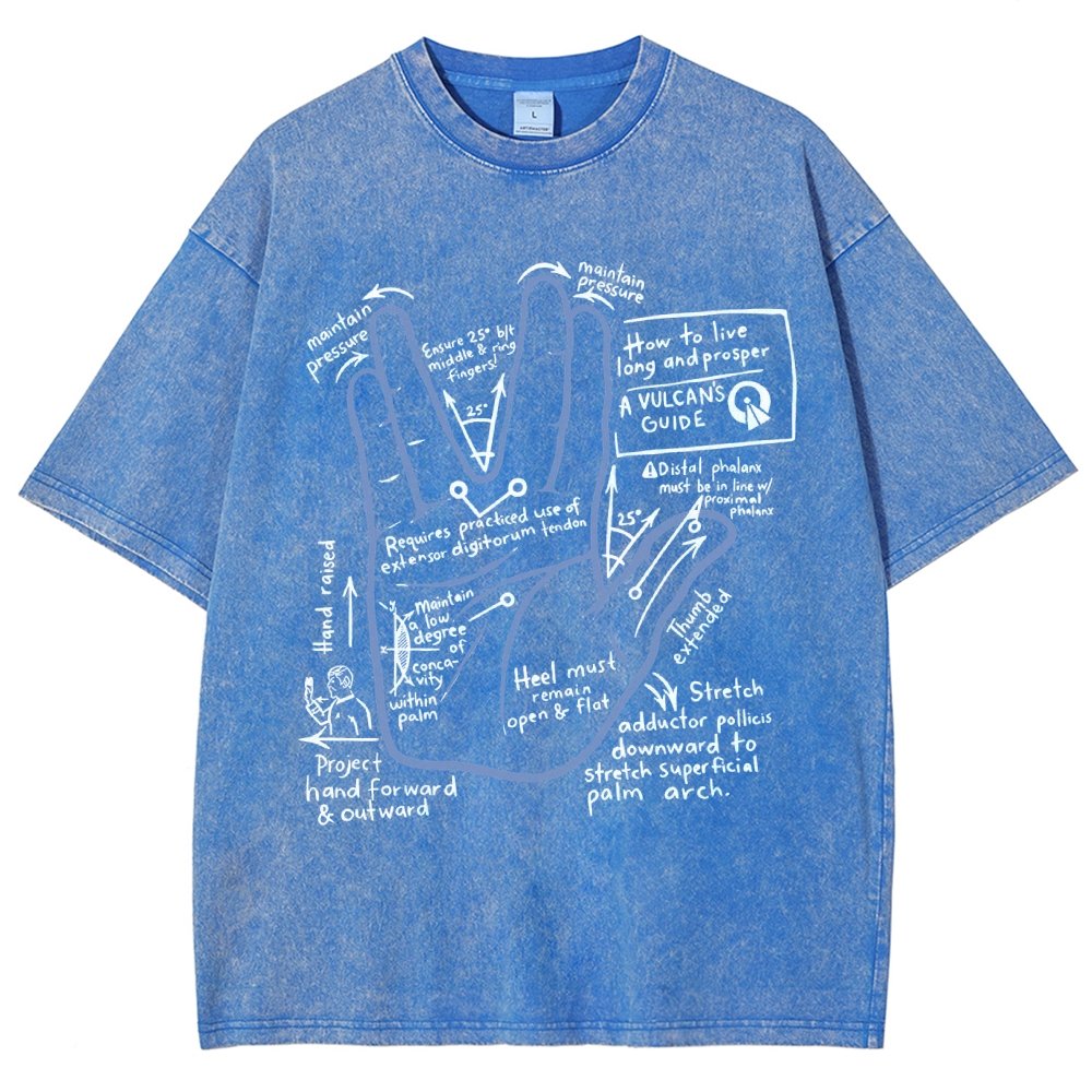 How To Live Well & Thrive Vintage Distressed T-shirt