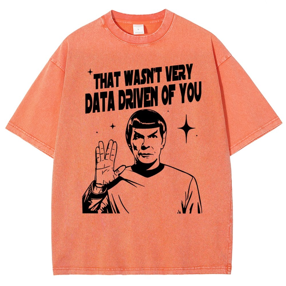 That Wasn't Very Logic Based Of You Vintage Distressed T-shirt