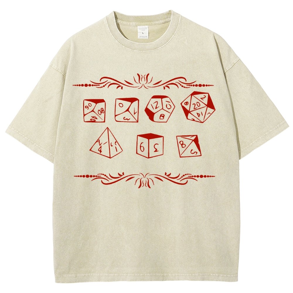 Dice Vintage Distressed T-shirt