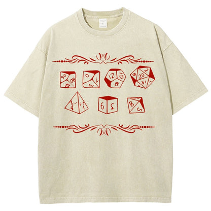 Dice Vintage Distressed T-shirt