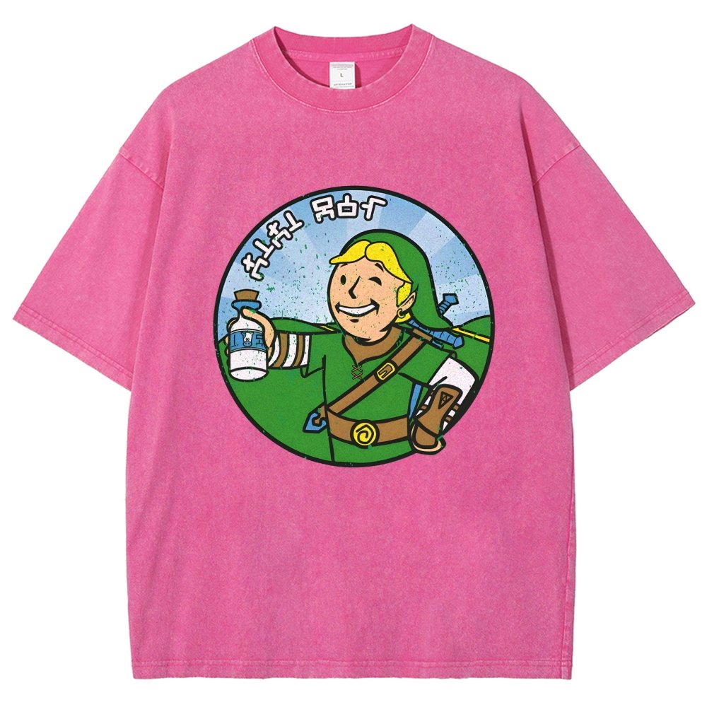 Mystic Milk Vintage Distressed T-shirt