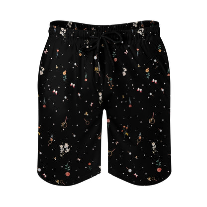 Magnifying Glass Flower Geek Shorts