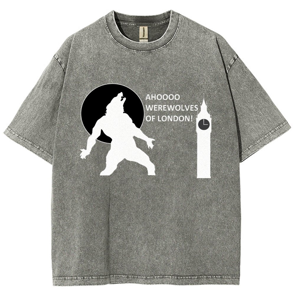 Werewolves of London Vintage Distressed T-shirt