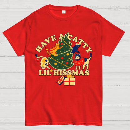Have A Catty Lil Hissmas Geek T-Shirt