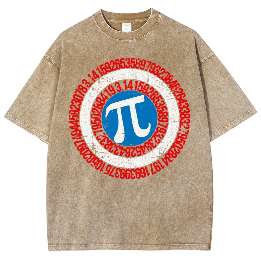 Happy Pi Day Nerd Vintage Distressed T-shirt