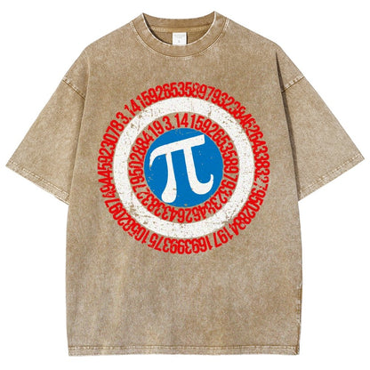 Happy Pi Day Nerd Vintage Distressed T-shirt