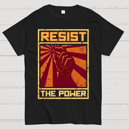 Resist the Power Geek T-Shirt