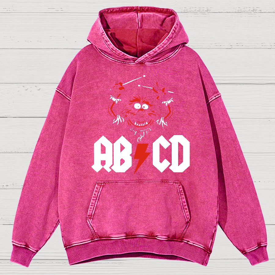 Rock Music Vintage Distressed Hoodie
