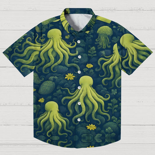 Octopus Geek Hawaiian Shirt