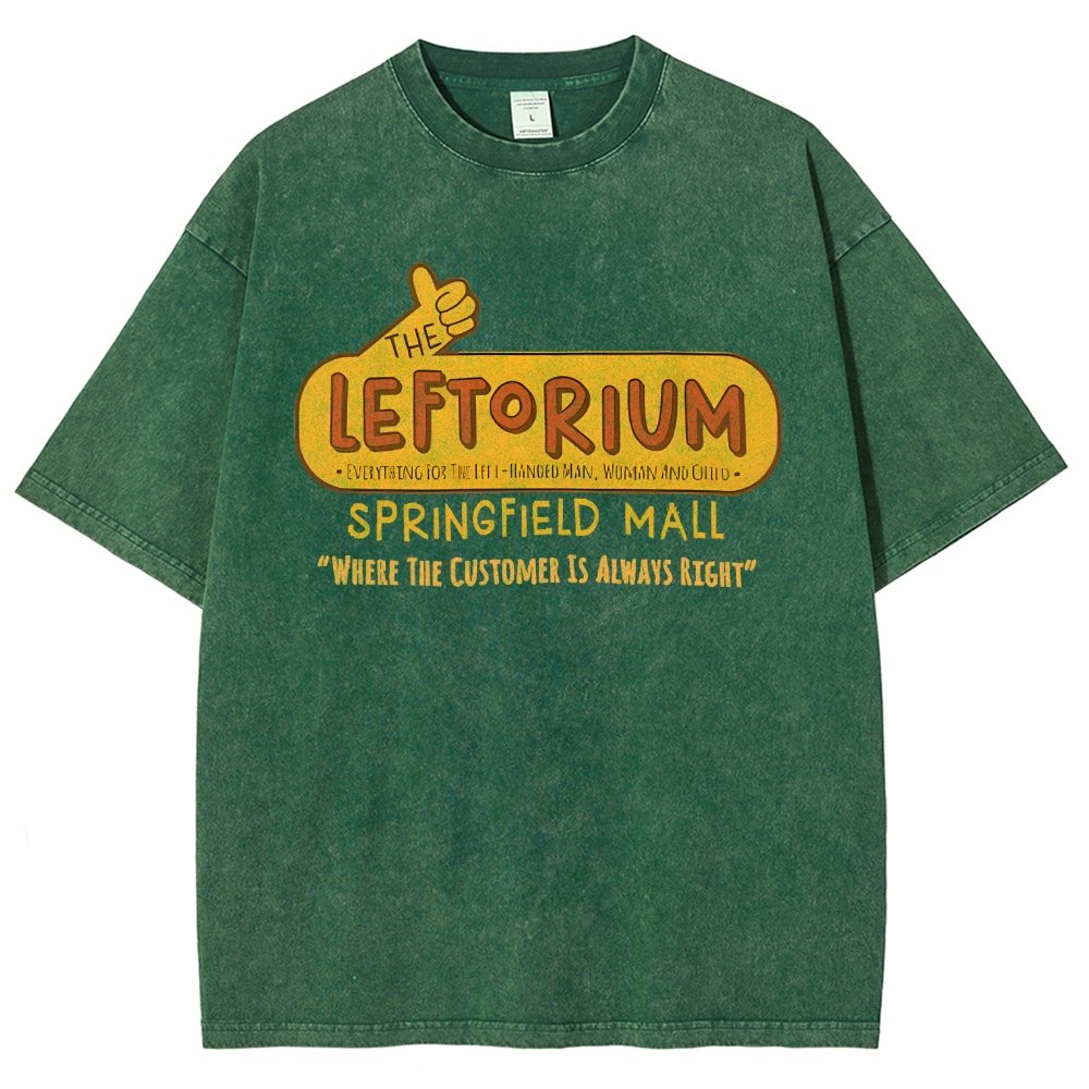 The Leftorium Store Vintage Distressed T-shirt