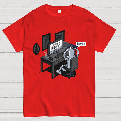 Robot Problems Nerdy T-Shirt