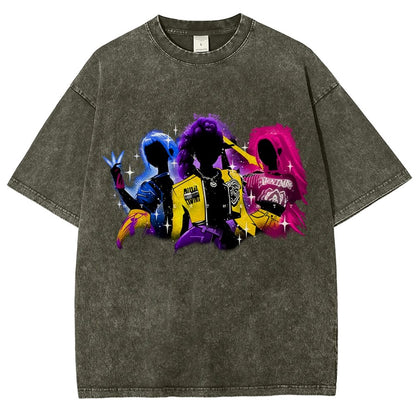 The Huntrix Vintage Distressed T-shirt