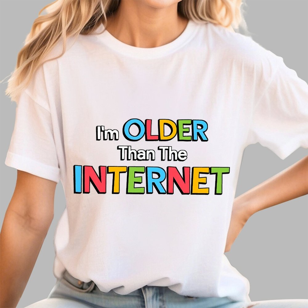 Older Than The Internet Geek T-Shirt