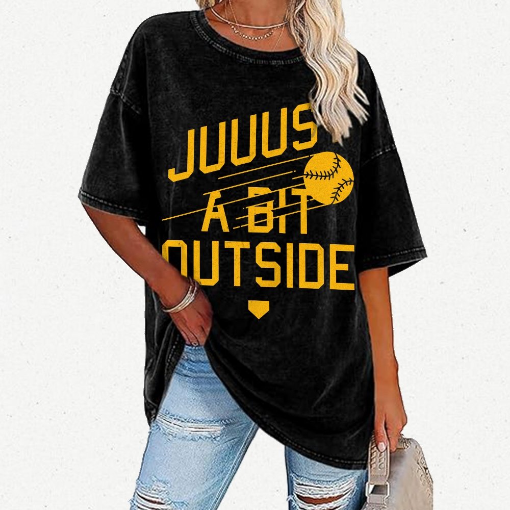 Just A Bit Outside Vintage Distressed T-shirt