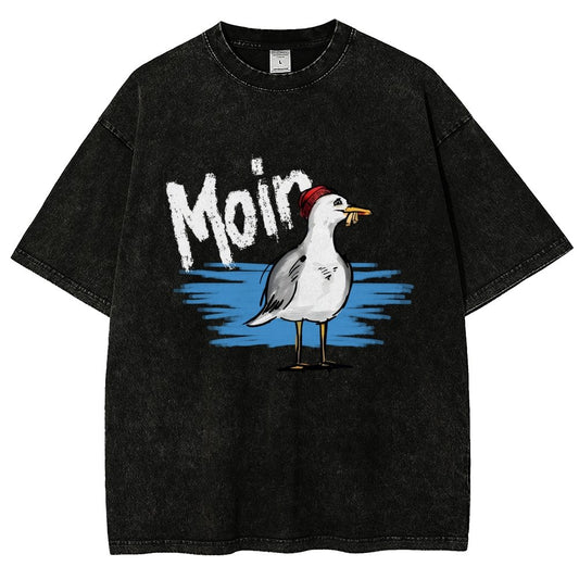 Moin Vintage Distressed T-shirt